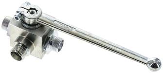 Hydac KH 3/12 L T HD Hydac KH 3/12 L T HD — High pressure 3-way ball valve, T-borehole, 12 L (M18x1,5), 0 to 315bar of Hydac