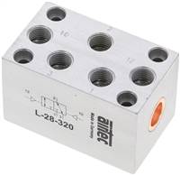 Airtec (WEEE DE94696834) L 28 320 Airtec (WEEE DE94696834) L 28 320 — 3/2-way pneumatic pulse valve, G 1/8", / Standard of Airtec (WEEE DE94696834)