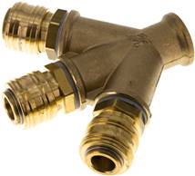 Landefeld LWKDG 312 NW7 Landefeld LWKDG 312 NW7 — 3-way-Air junction with coupling sockets, G 1/2"