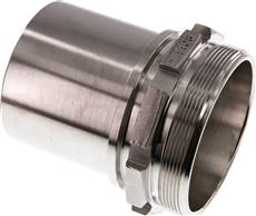 Landefeld GTTW 40100 ES Landefeld GTTW 40100 ES — Threaded nozzle, EN14420-5 G 4"-100 (4")mm, 1.4408