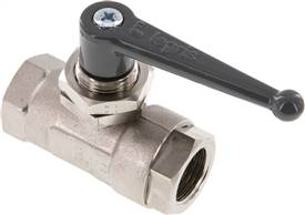 Landefeld KH 12 S MSV Landefeld KH 12 S MSV — Brass ball valve, G 1/2", PN 20, panel mounting