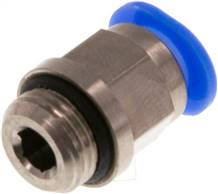Sang-A IQSM 186 G Sang-A IQSM 186 G — Straight push in fitting G 1/8"-6mm, IQS mini of Sang-A