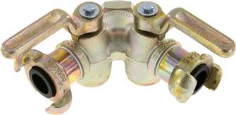 Landefeld KH DH G 10 Landefeld KH DH G 10 — Double ball valve with compressor coupling, G 1"(Female thread)
