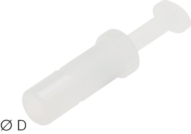 Sang-A IQSC 120H PVDF Sang-A IQSC 120H PVDF — Closing plugs for 12mm push in fittings, IQS-PVDF of Sang-A