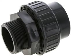 Landefeld PVCGVAG 6320 FKM Landefeld PVCGVAG 6320 FKM — Adhesive/thread connection, PVC-U/ FKM, 63mmxG 2" AG