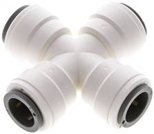 Sang-A IQSX 1/2 LE Sang-A IQSX 1/2 LE — Cross push in fittings 1/2" (12,7 mm), IQS-LE (EPDM-seal) of Sang-A