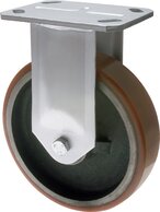Landefeld RO 300 PU B Landefeld RO 300 PU B — Polyurethane heavy duty roller, Fixed castor, 300mm