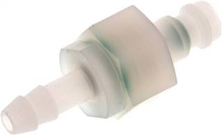 Parker KSS 6 NW5 PV BA Parker KSS 6 NW5 PV BA — Coupling plug (NW5) 6 (1/4")mm hose, PVDF of Parker