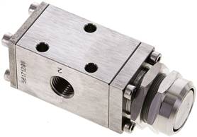 Landefeld T 05 311 P ESG Landefeld T 05 311 P ESG — 3/2-way (NC/NO)-Pushbutton valve G 1/4", spring return
