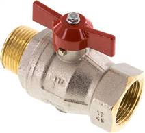 Landefeld KH 10 IA KN Landefeld KH 10 IA KN — Brass ball valve, R 1" / Rp 1", -0,9 to 40bar