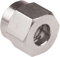 Landefeld M 18 L MSV Landefeld M 18 L MSV — Union nut for cutting ring fitt. 18 L (M26x1,5), nickel-plated brass
