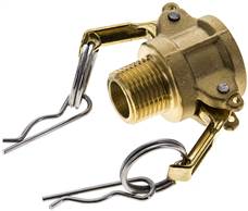 Landefeld KLDG 12 MS Landefeld KLDG 12 MS — Kamlock coupling (g) R 1/2"(male thread), Brass
