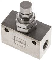 Landefeld DV 14 ES E Landefeld DV 14 ES E — Choke valve, G 1/4",Stainless steel (Eco)