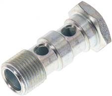Landefeld VT 382/43 ST Landefeld VT 382/43 ST — Banjo bolt, 2-fold G 3/8"-43mm, Zinc plated steel