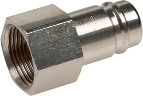 Parker KSGI 10 NW15 MSV BA Parker KSGI 10 NW15 MSV BA — Coupling plug (NW15) G 1"(Female thread), Nickel-plated brass of Parker