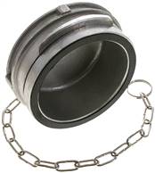 Landefeld GMKV 40 V A Landefeld GMKV 40 V A — Guillemin closing with lock, Aluminium, 4" (sealing surface 121 mm)