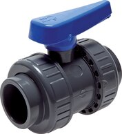 Landefeld PVCKH 110 WASSER Landefeld PVCKH 110 WASSER — Adhesive sockets, ball valve, PVC-U/ EPDM, 110mm (Water version.)