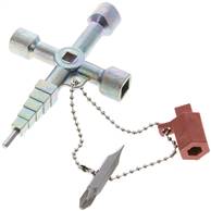 Landefeld SCHL SCHR HM Landefeld SCHL SCHR HM — Switch cabinet key, type Caretaker (63 x 90 mm)