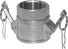 Landefeld KLDGI 60 A Landefeld KLDGI 60 A — Kamlock coupling (D) Rp 6"(Female thread), Aluminium