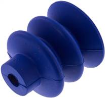 Landefeld VS 40 B2 PUR Landefeld VS 40 B2 PUR — Bellows suction pad, 2,5-way, Ø 40x20mm, PUR (55A), blue