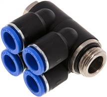 Sang-A IQSLV4 1212 G Sang-A IQSLV4 1212 G — Plug manifolds, 4-fold G 1/2"-12mm, IQS standard of Sang-A