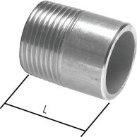 Landefeld RONI 38/350 AS ES Landefeld RONI 38/350 AS ES — Welding nipple R 3/8"-350mm-17,2mm, 1.4571