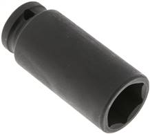 Landefeld 842024 Landefeld 842024 — Power socket, long, SW 24, 1/2" (12,5 mm)