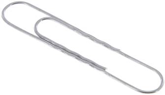 Landefeld KLAMMER A77 Landefeld KLAMMER A77 — 100 pack Zinc-plated paper clips, corrugated, 77mm