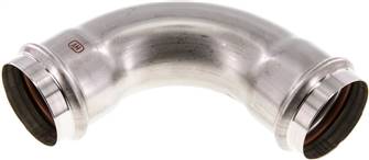 Landefeld PBO 54 ES Landefeld PBO 54 ES — Crimped fitting, 90° elbows, 54mm internal, 1.4404