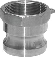 Landefeld KLSGI 60 A Landefeld KLSGI 60 A — Kamlock plug (A) Rp 6"(Female thread), Aluminium