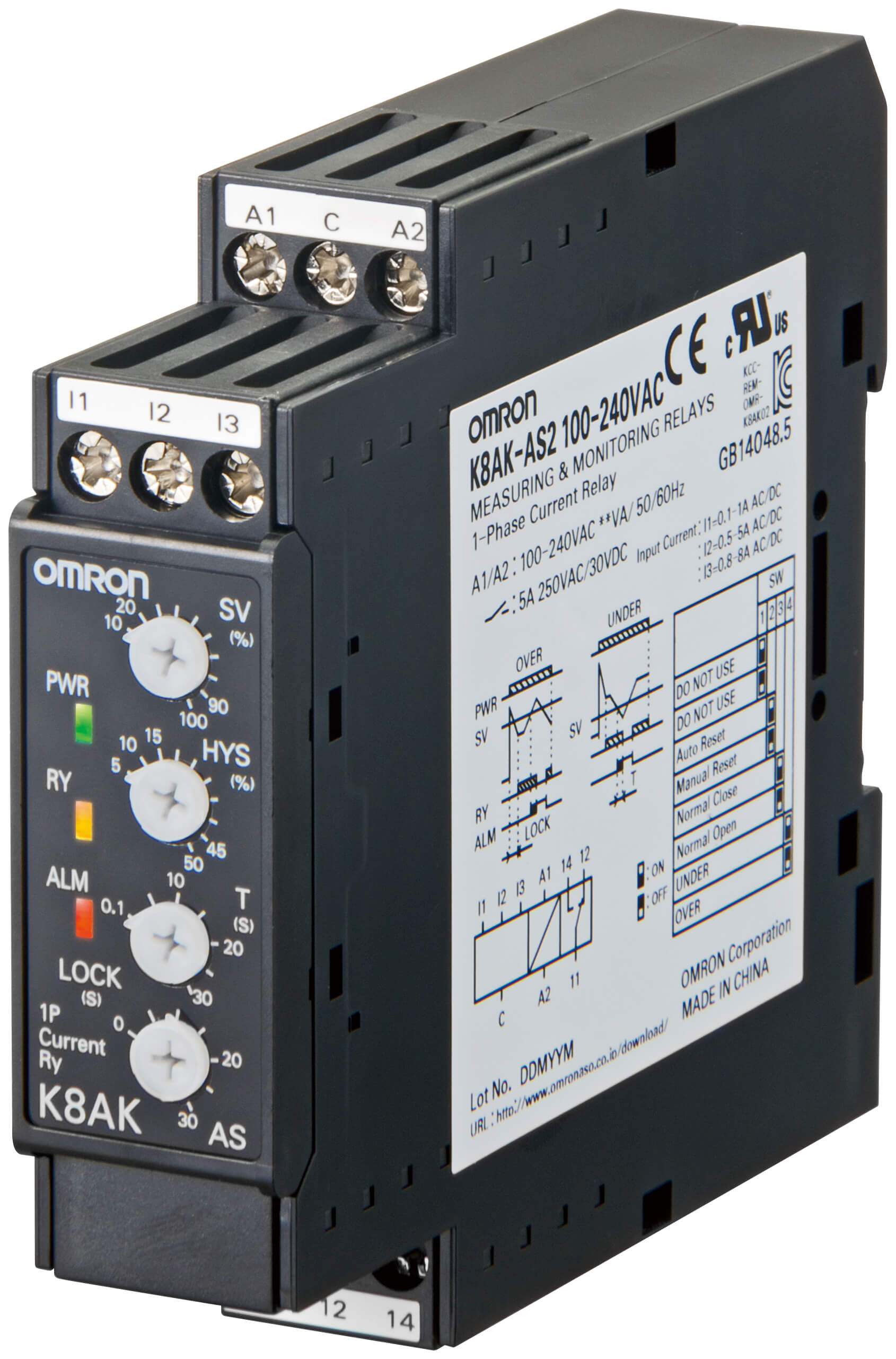 Omron K8AK-AS3-100-240VAC Omron K8AK-AS3-100-240VAC K8AK-AS