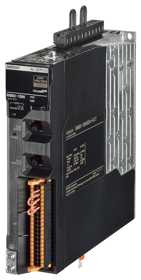 Omron R88D-1SN02H-ECT-51 Omron R88D-1SN02H-ECT-51 1S-DRIVES-WITH-SS1-SLS-SAFETY-FUNCTIONALITY