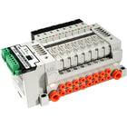 SMC 10-VV5Q11-04 SMC 10-VV5Q11-04 — 10-21-VV5Q11 1000 Series Base Mounted Manifold Plug-in Unit Clean Series
