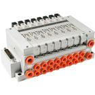 SMC 10-VV5Q21-07 SMC 10-VV5Q21-07 — 10-21-VV5Q21 2000 Series Base Mounted Manifold Plug-in Unit Clean Series