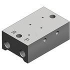 SMC 10-SS3YJ3-S SMC 10-SS3YJ3-S — 10-SS3YJ3-41 Type 41 Manifold for SYJ300 Base Mounted Valves Clean Series