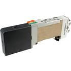 SMC 10-SQ2131 SMC 10-SQ2131 — 10-SQ231 5 Port Solenoid Valve Plug-in Unit Clean Series