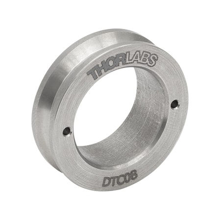 Thorlabs DTC08 Thorlabs DTC08 — Male D4T Dovetail Adapter, External C-Mount Threads, Ø0.8" Bore