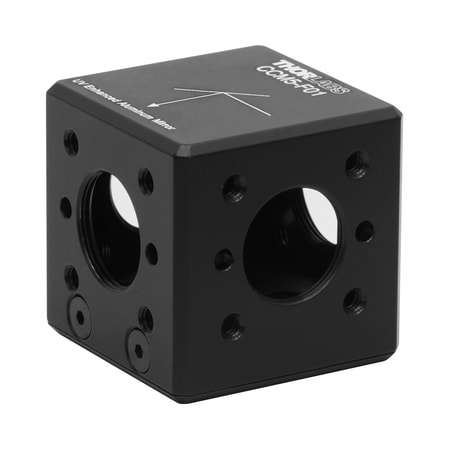 Thorlabs CCM5-F01 Thorlabs CCM5-F01 — 16 mm Cage-Cube-Mounted UV Enhanced Aluminum Turning Prism Mirror, 8-32 Tap