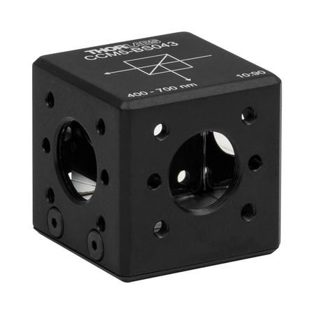 Thorlabs CCM5-BS043 Thorlabs CCM5-BS043 — 16 mm Cage Cube-Mounted Non-Polarizing Beamsplitter, 10:90 (R:T), 400 - 700 nm, 8-32 Tap