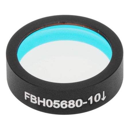 Thorlabs FBH05680-10 Thorlabs FBH05680-10 — Hard-Coated Bandpass Filter, Ø12.5 mm, CWL = 680 nm, FWHM = 10 nm