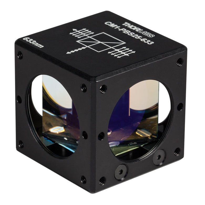 Thorlabs CM1-PBS25-633
