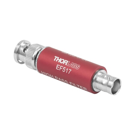 Thorlabs EF517 Thorlabs EF517 — High-Pass Electrical Filter, >1 MHz Passband, Coaxial BNC Feedthrough
