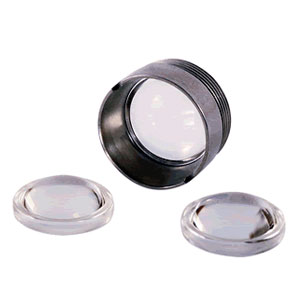 Thorlabs C150TME-A Thorlabs C150TME-A — f = 2.0 mm, numerical aperture = 0.50, Mounted Geltech Aspheric Lens, AR: 400-600 nm