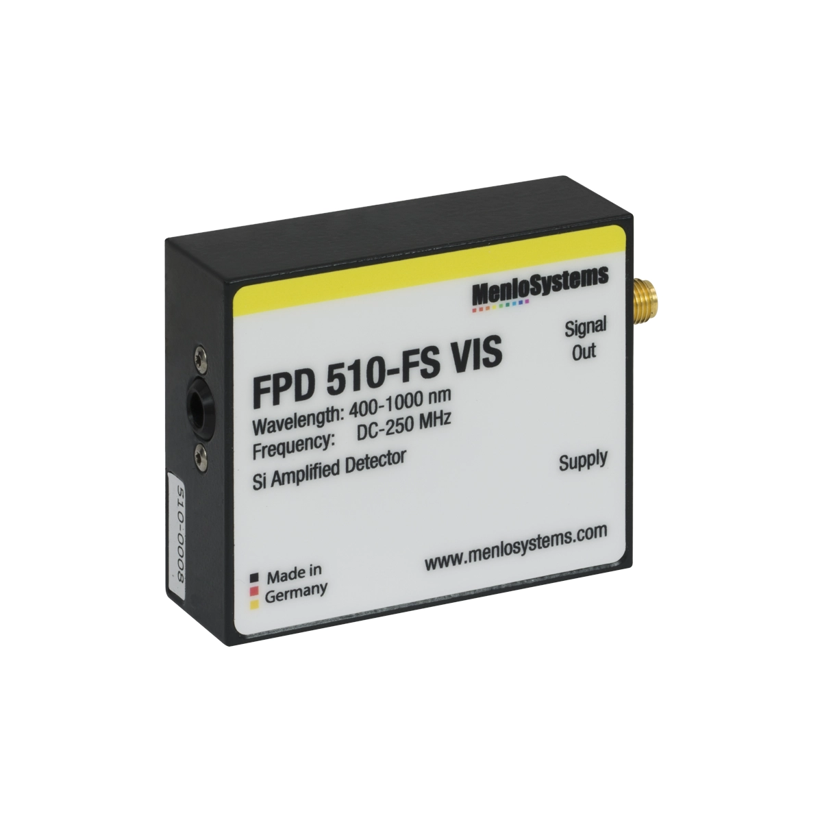 Thorlabs FPD510-FS-VIS