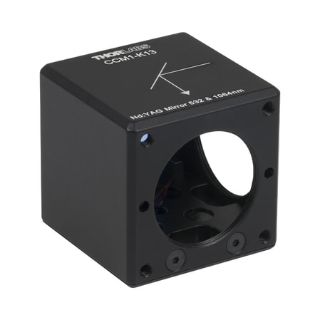 Thorlabs CCM1-K13 Thorlabs CCM1-K13 — 30 mm Cage-Cube-Mounted Nd:YAG Turning Mirror, 532 and 1064 nm, 8-32 Tap