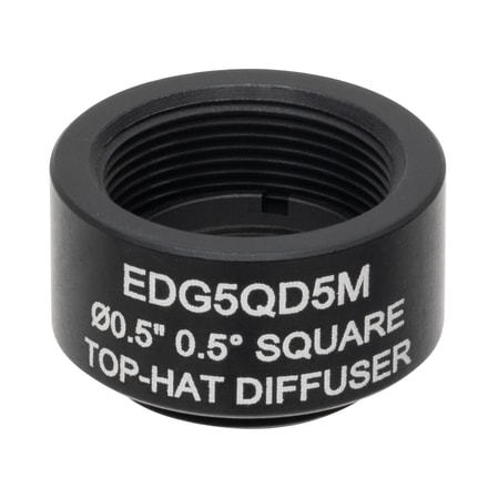 Thorlabs EDG5QD5M Thorlabs EDG5QD5M — Ø1/2" SM05-Mounted UV Fused Silica Engineered Diffuser, 0.5° Square Pattern