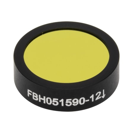 Thorlabs FBH051590-12 Thorlabs FBH051590-12 — Hard-Coated Bandpass Filter, Ø12.5 mm, CWL = 1590 nm, FWHM = 12 nm