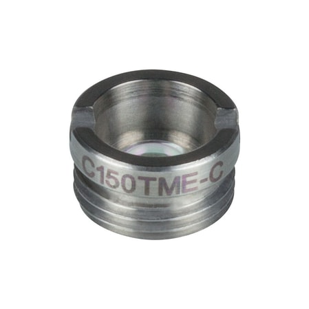 Thorlabs C150TME-C Thorlabs C150TME-C — f = 2.0 mm, numerical aperture = 0.5, Mounted Geltech Aspheric Lens, AR Coating: 1050-1620 nm