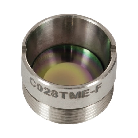 Thorlabs C028TME-F Thorlabs C028TME-F — f = 5.95 mm, numerical aperture = 0.56, Mounted Geltech Aspheric Lens, ARC: 8 - 12 µm
