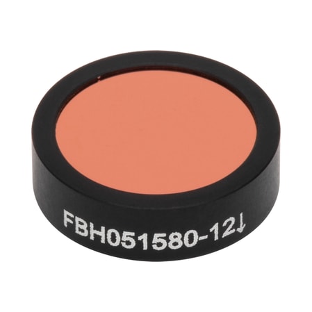 Thorlabs FBH051580-12 Thorlabs FBH051580-12 — Hard-Coated Bandpass Filter, Ø12.5 mm, CWL = 1580 nm, FWHM = 12 nm